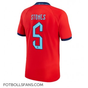England John Stones #5 Replika Bortatröja VM 2022 Kortärmad